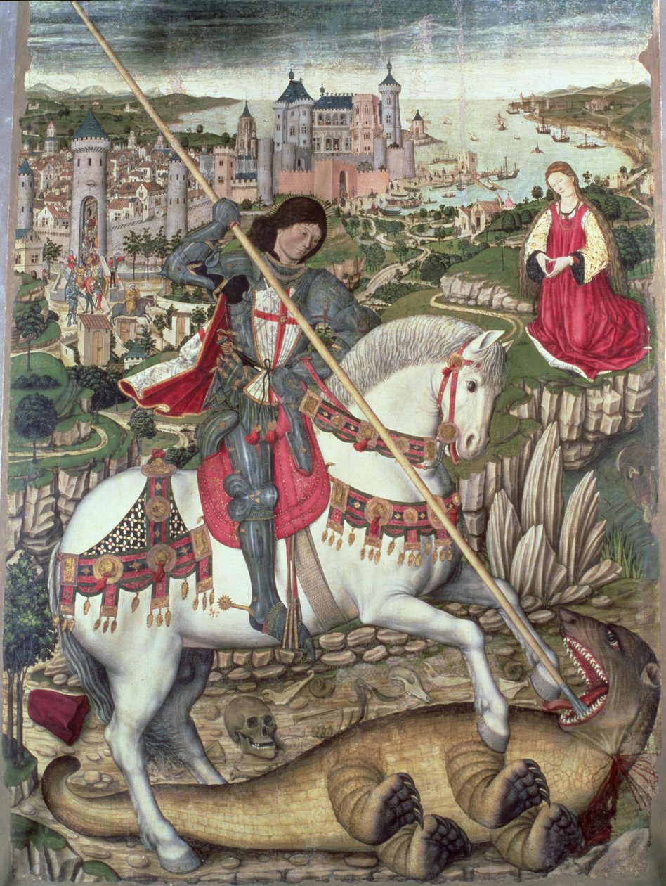St George og dragen av Pedro Nisart