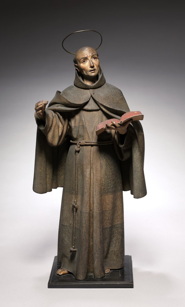 St. Louis Peter av Alcantara, ca. 1663-1670 av Pedro de Mena