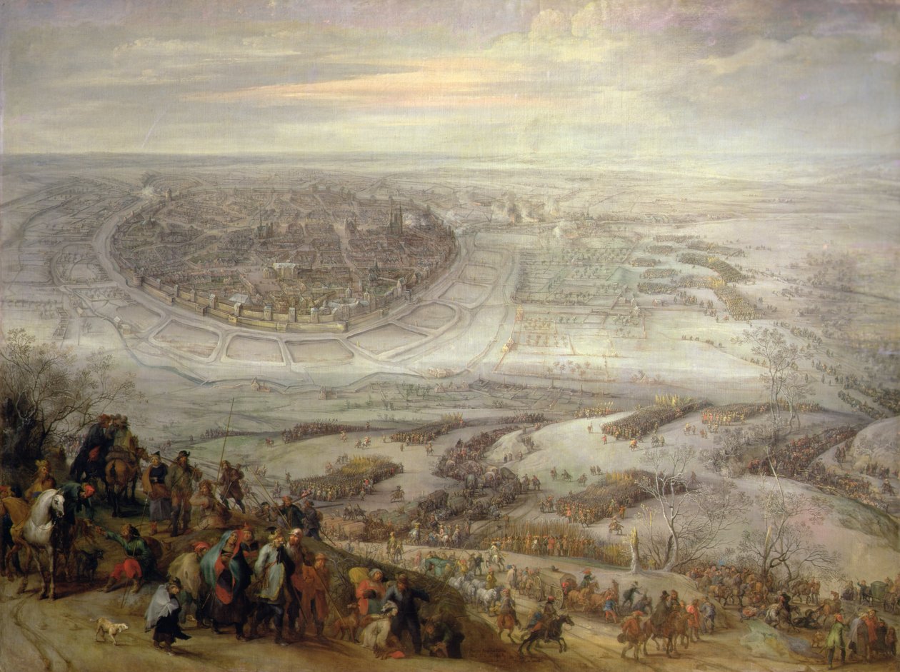 Beleiringen av Freiberg i Meissen, 1643 av Peeter Snayers