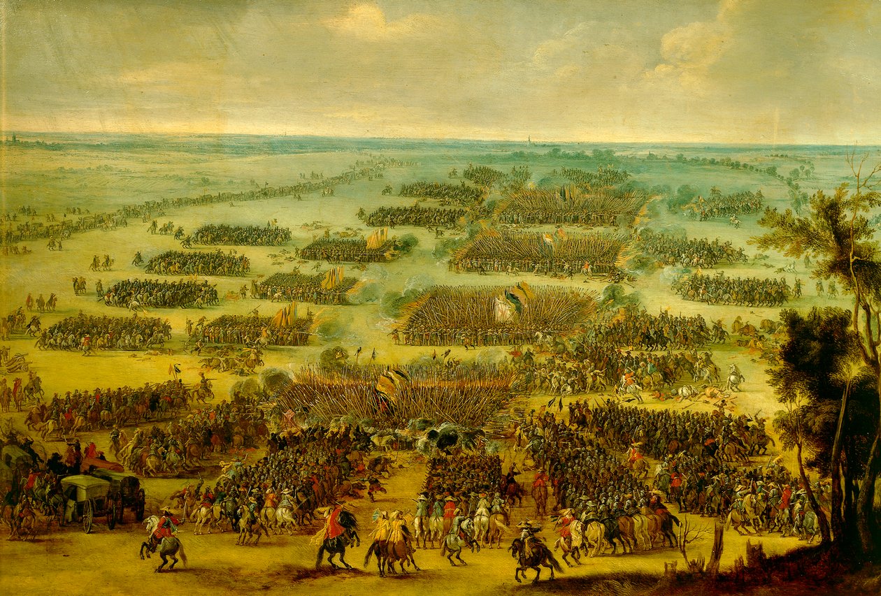 Battle of Prince of Orange, maleri av Pieter Snayers (1592-1666 av Peeter Snayers