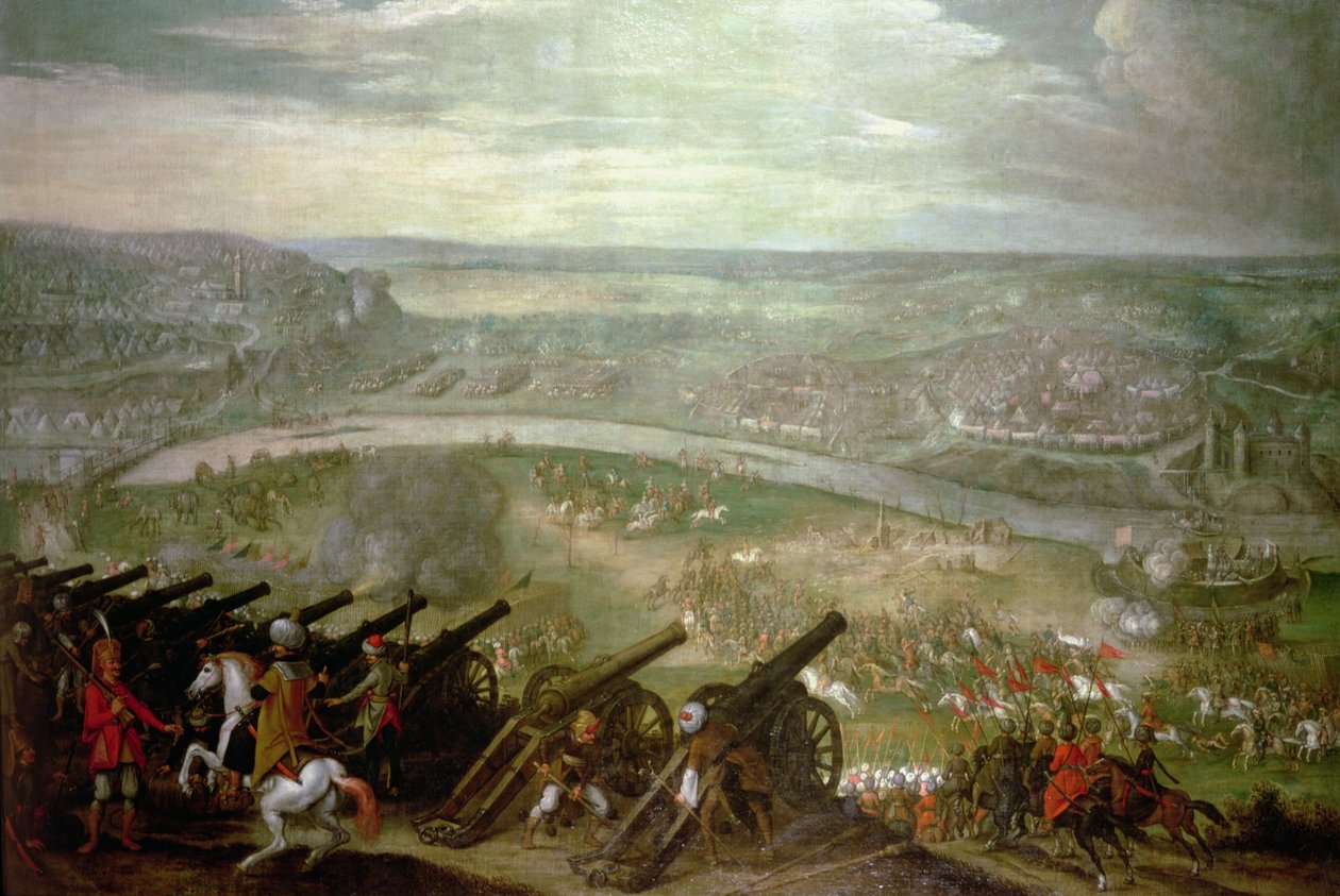 Suliemans beleiring av Wien i 1529 av Peeter Snayers