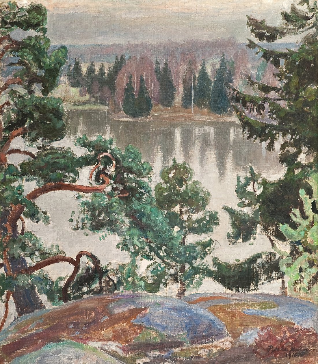 Sarvikallio, 1916 av Pekka Halonen