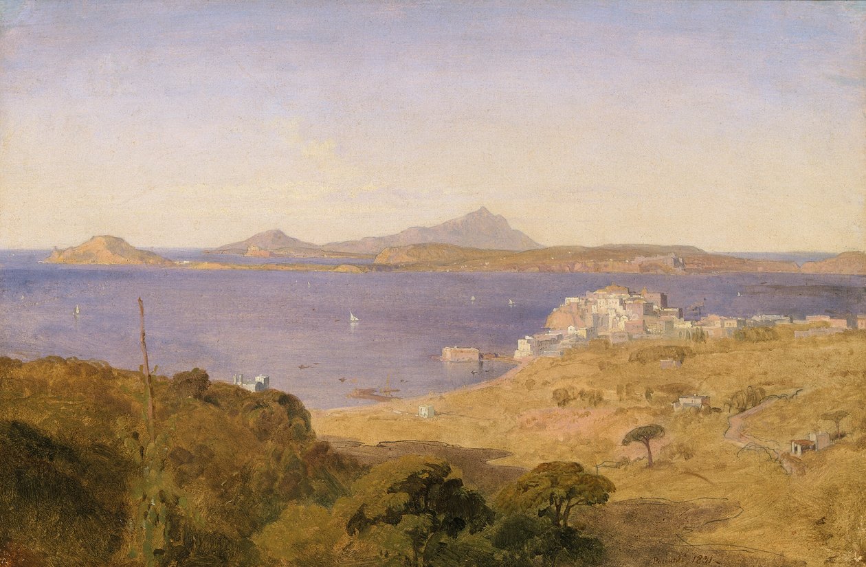 Pozzuoli, 1831. av Penry Williams