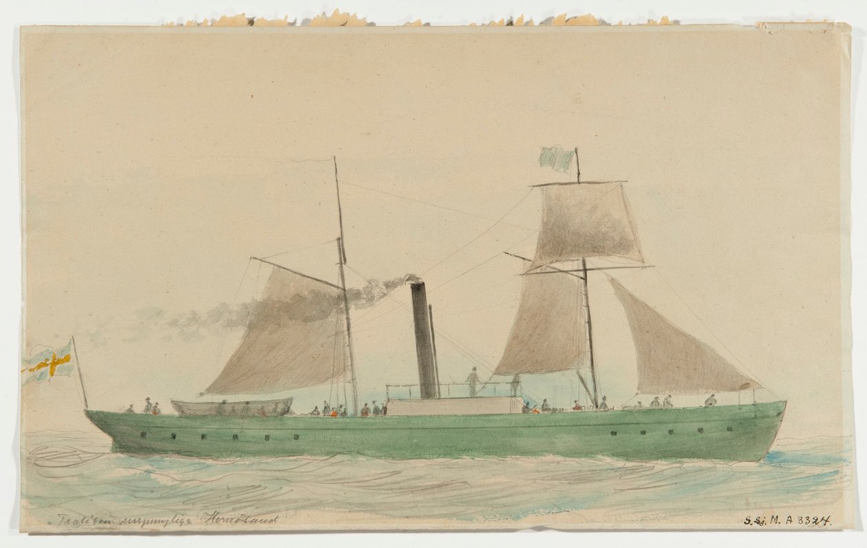 Damperen HERNOSAND av Per Wilhelm Cedergren