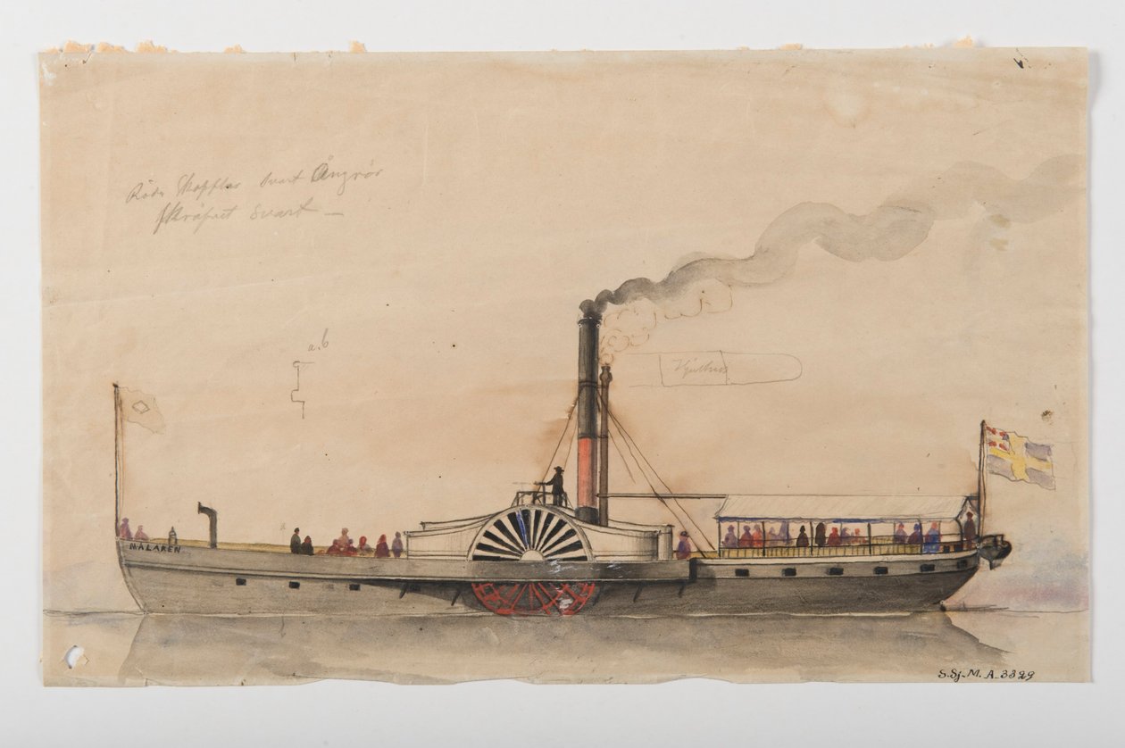 Hjulangare MALAREN av Per Wilhelm Cedergren