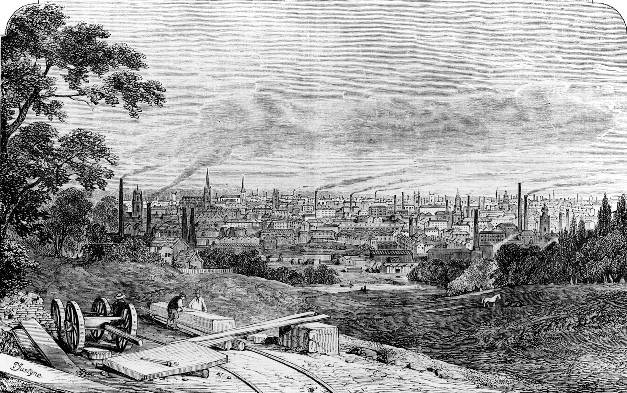 Manchester, 1840 av Percy William Justyne