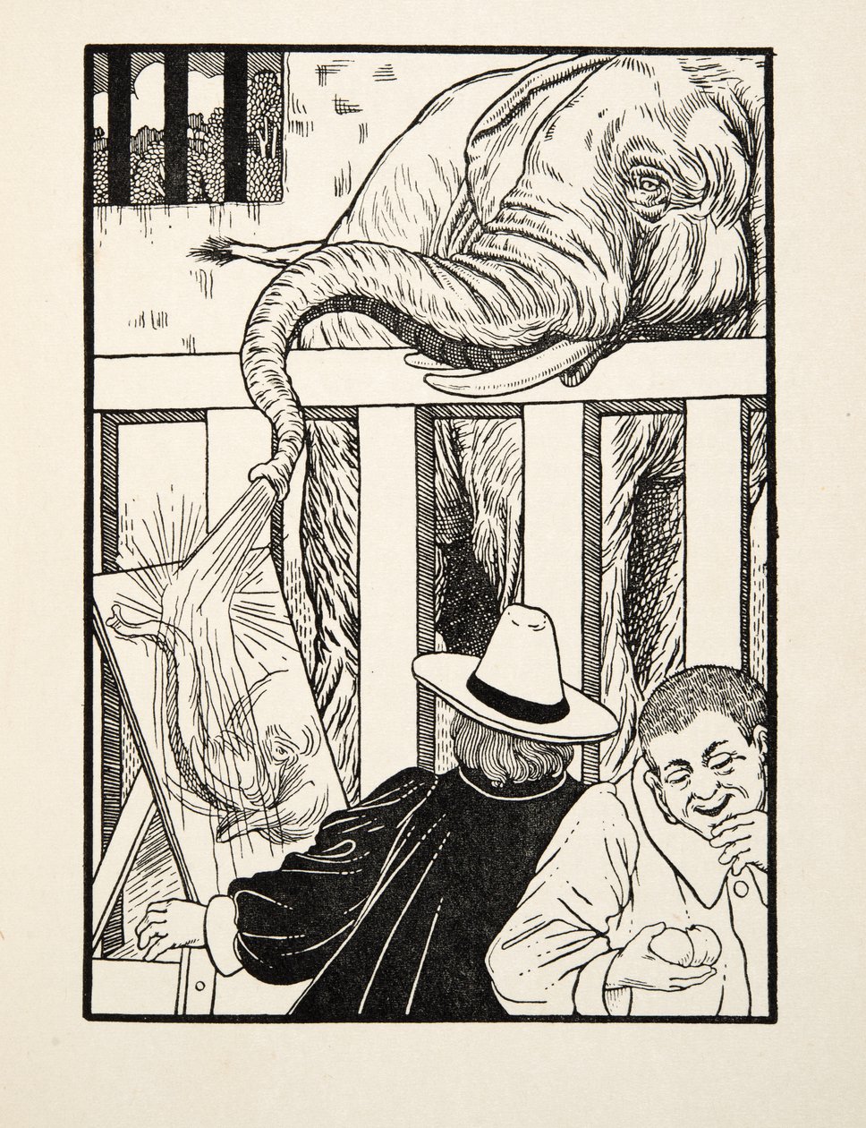 A Sense of Ridicule, fra A Hundred Anecdotes of Animals, pub. 1924 av Percy J. Billingshurst