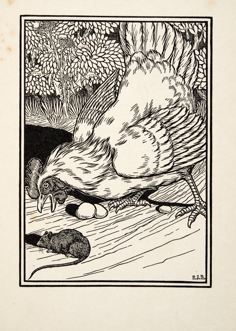 A Strange Mouser, fra A Hundred Anecdotes of Animals, pub. 1924 av Percy J. Billingshurst