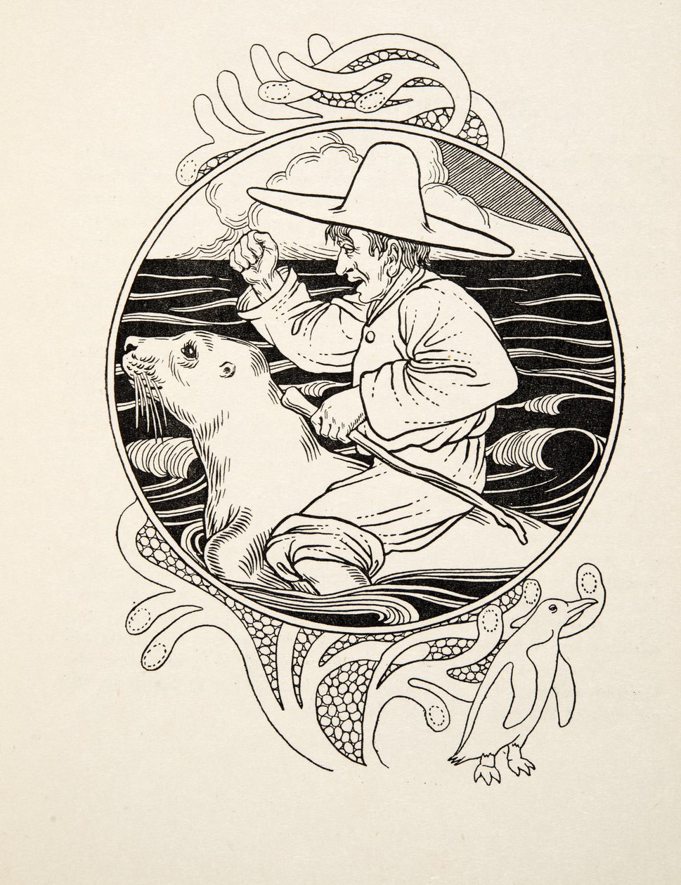 A Tame Colony, fra A Hundred Anecdotes of Animals, pub. 1924 av Percy J. Billingshurst