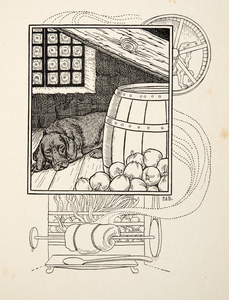 Are Beasts Mere Machines?, fra A Hundred Anecdotes of Animals, pub. 1924 av Percy J. Billingshurst