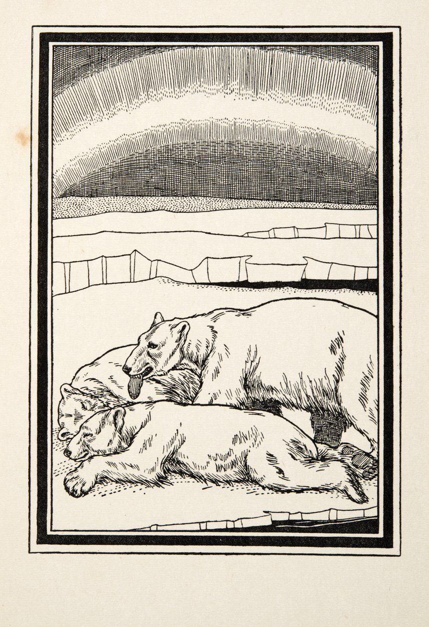 Maternal Affection, fra A Hundred Anecdotes of Animals, pub. 1924 av Percy J. Billingshurst
