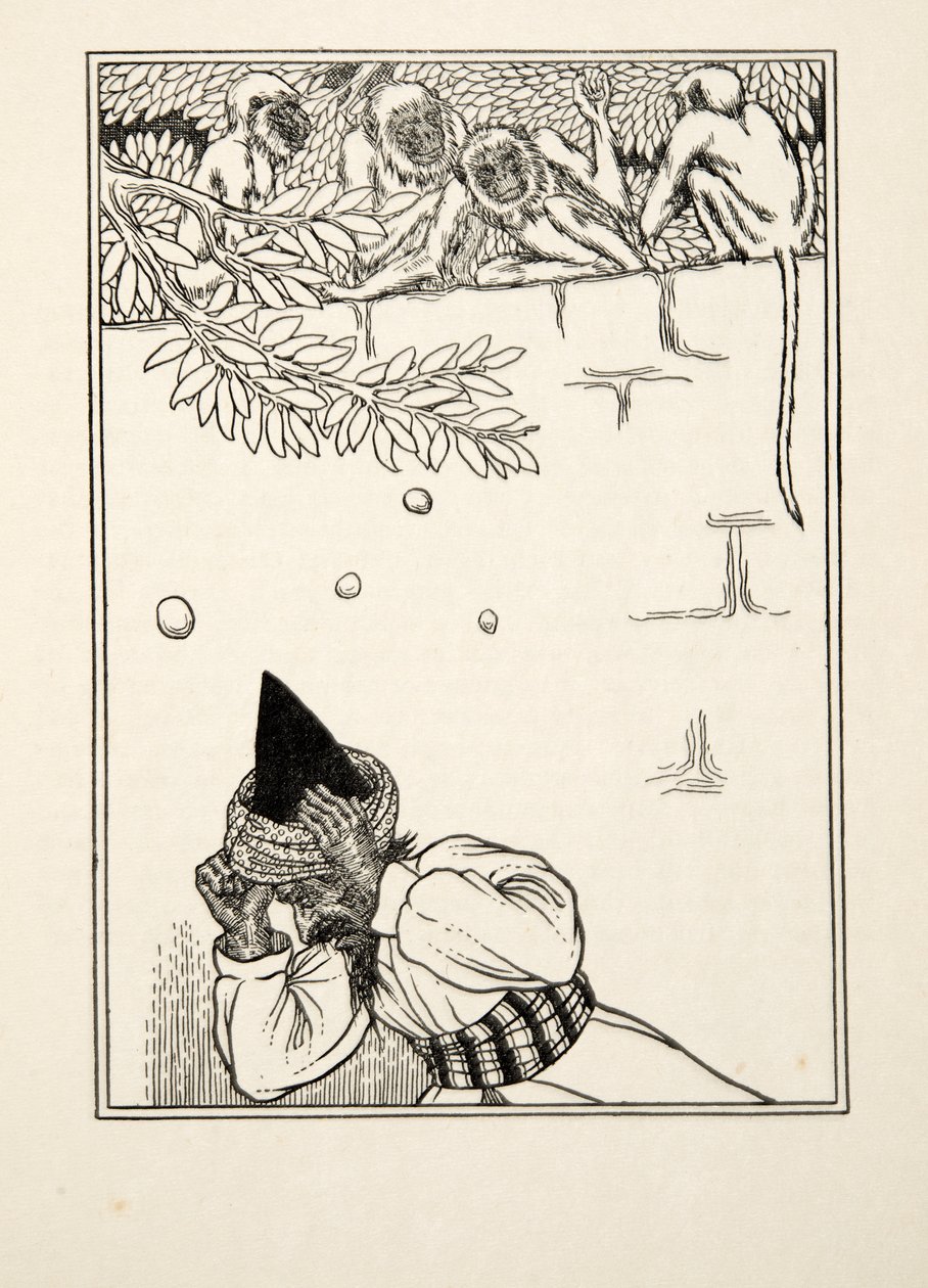 Pugnacity, fra A Hundred Anecdotes of Animals, pub. 1924 av Percy J. Billingshurst