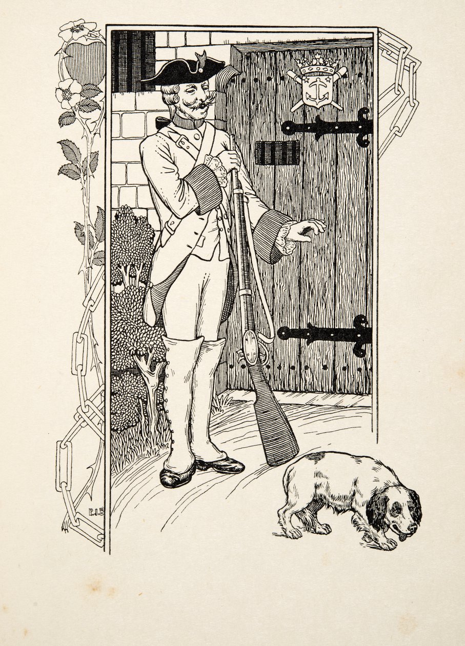 The Broken Heart, fra A Hundred Anecdotes of Animals, pub. 1924 av Percy J. Billingshurst