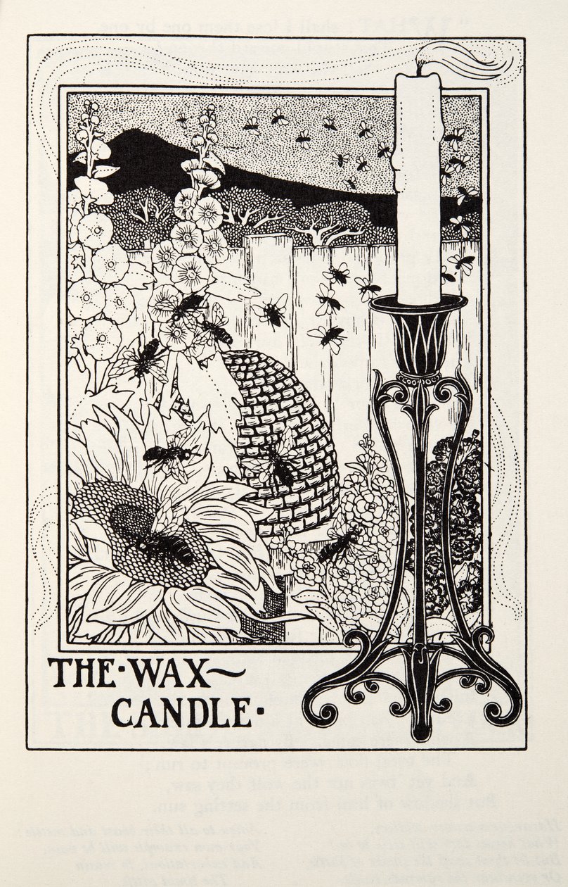 The Wax Candle, fra Fontaine Fables, pub. 1905 av Percy J. Billingshurst