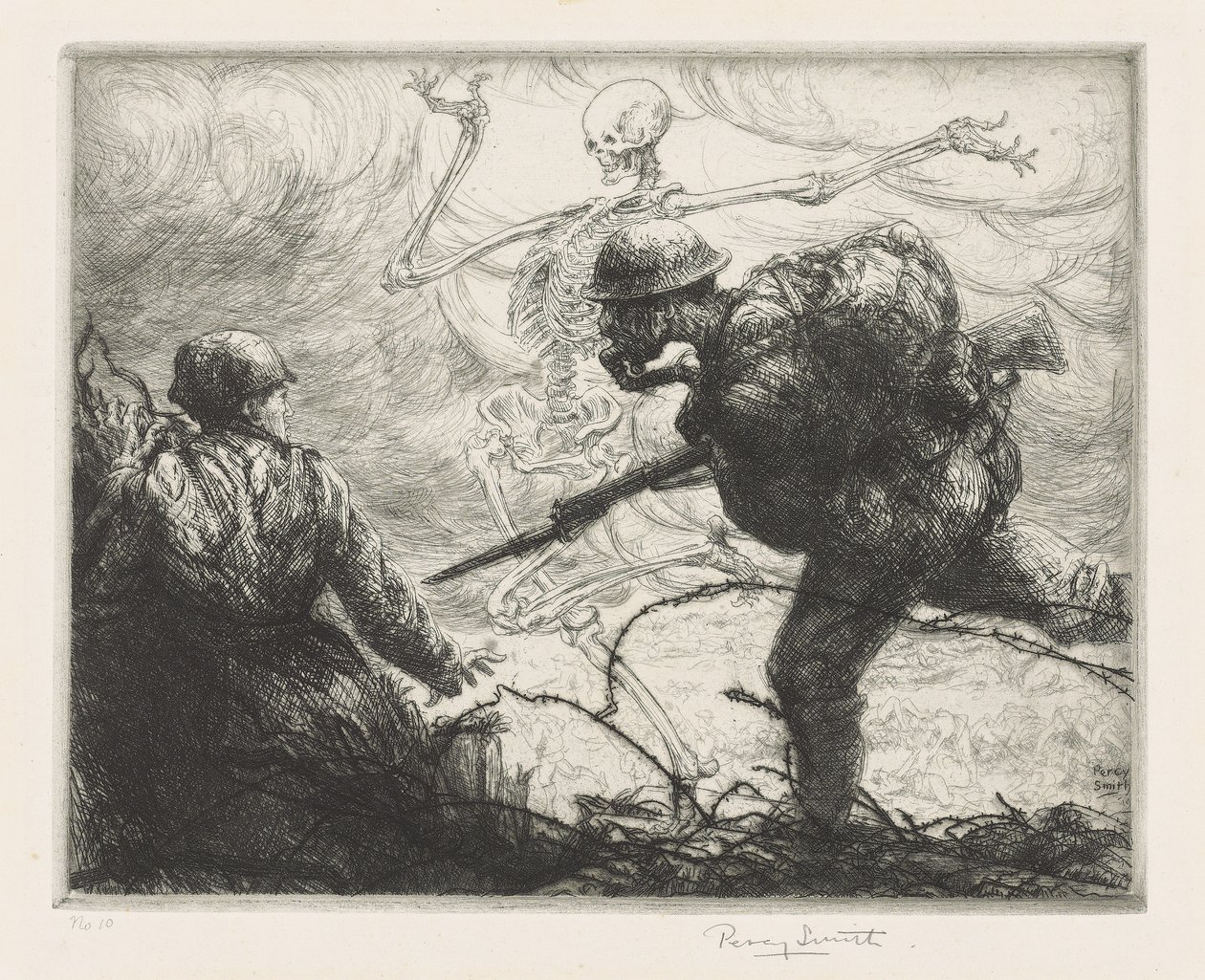 Dødedansen 1914-1918 av Percy John Delf Smith