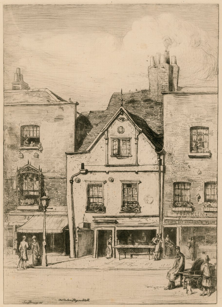 Chelsea (gravering) av Percy Thomas