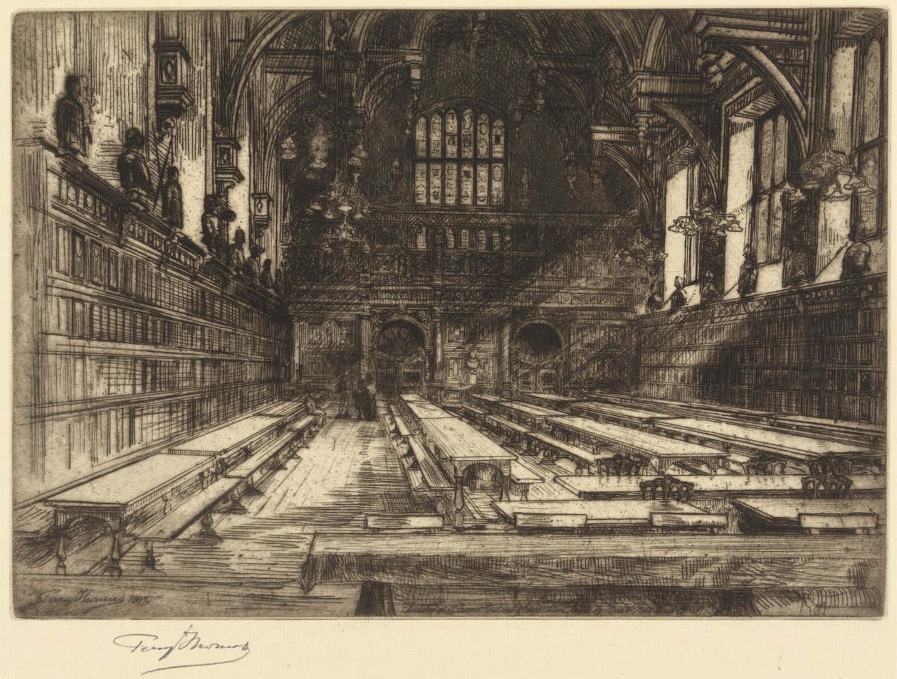 Templet, London av Percy Thomas