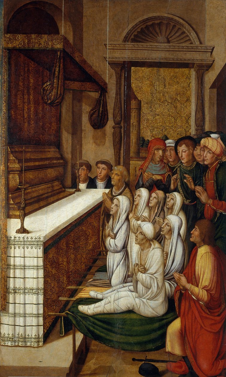 Seks oppstandelser før relikviene til Saint Stephen av Pere Gascó