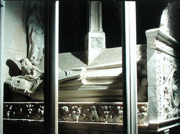 Graven til Blanche av Anjou, kona til Jakob II av Aragon (1264-1327) av Pere de Bonhull Pere de Bonhull