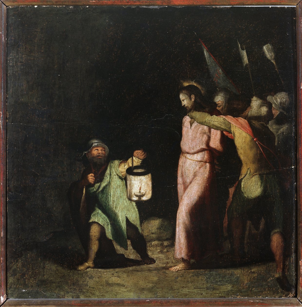 Passion of Christ: The Take of Christ (olje på tre av Perino del Vaga