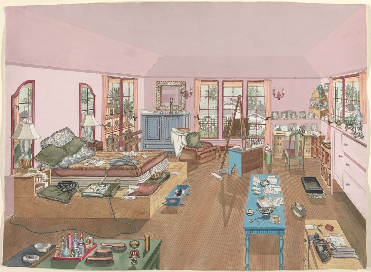 Soverom, 1940 av Perkins Harnly