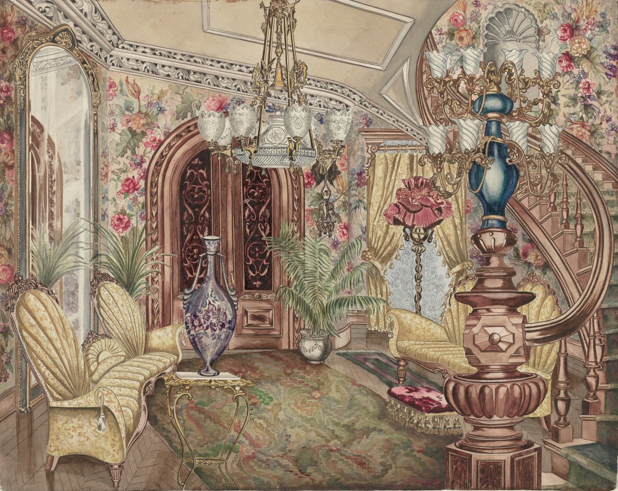 Inngangshallen, 19351942. av Perkins Harnly