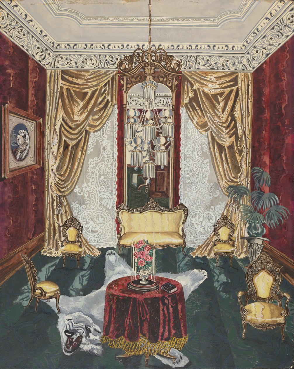 Townhouse Parlor, 1869 av Perkins Harnly