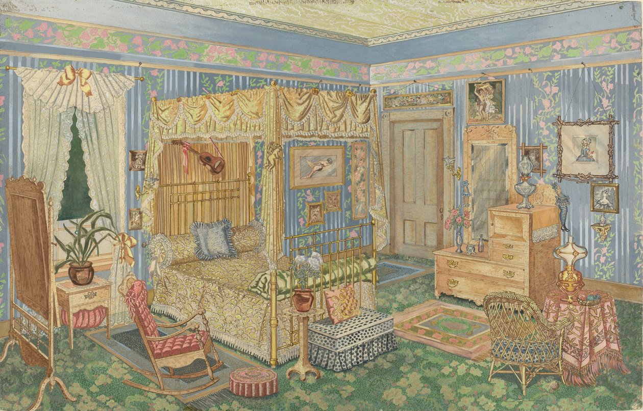 Kvinnens soverom, 19351942. av Perkins Harnly