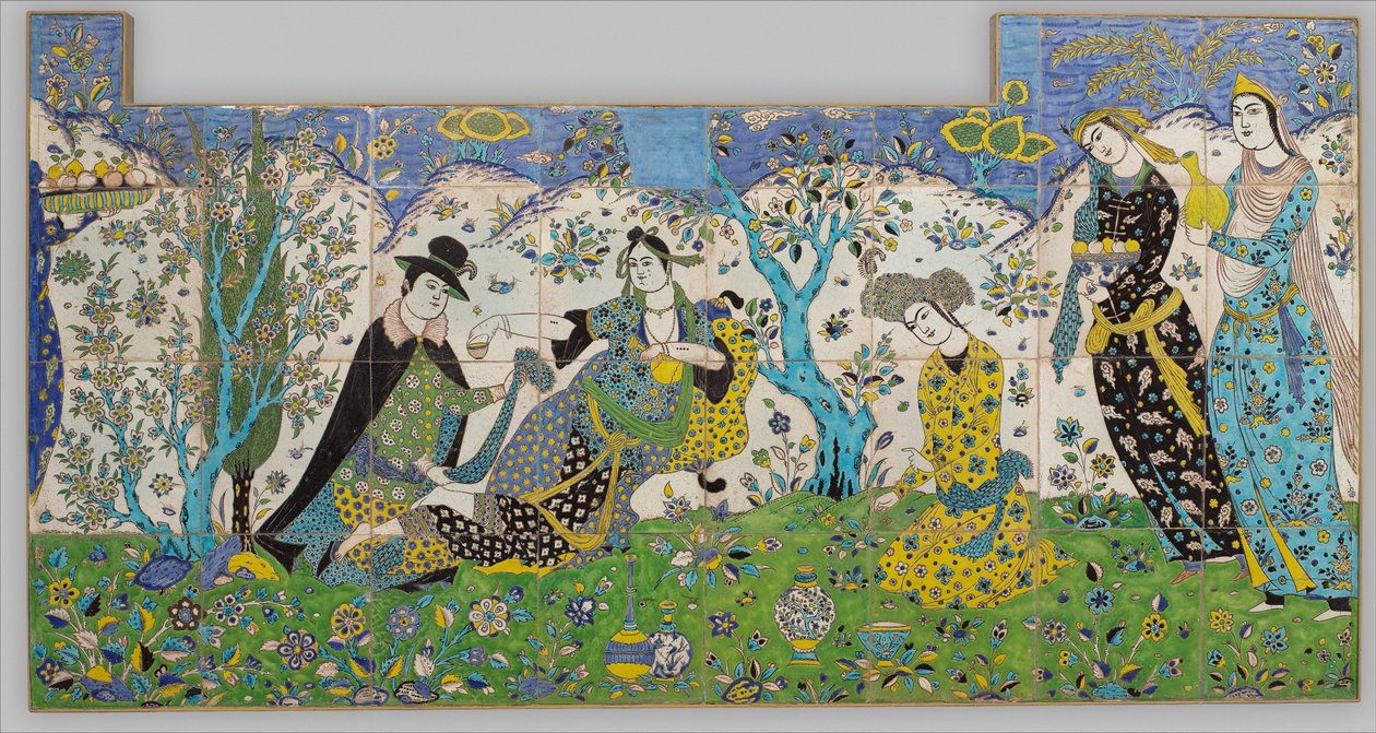 Hagesamling, 1640-50 av Persian School