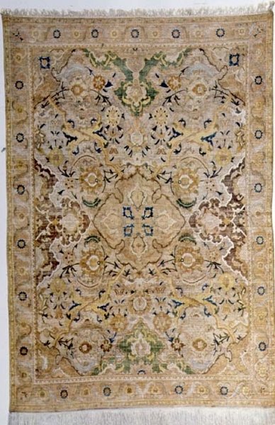Teppe fra Kashan eller Isfahan (silke) av Persian School