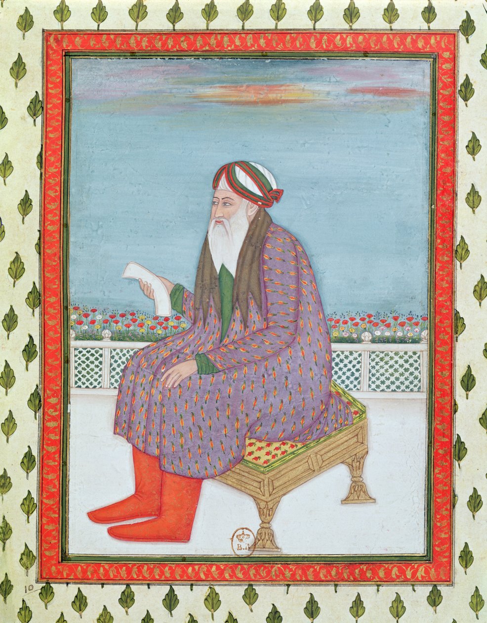 En arabisk doktor i teologi av Persian School