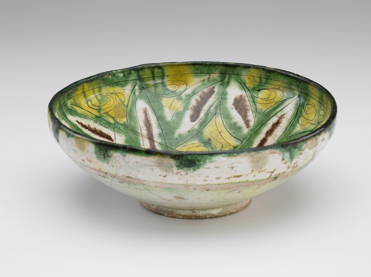Bowl, Iran, 9.-10. århundre (keramikk) av Persian School