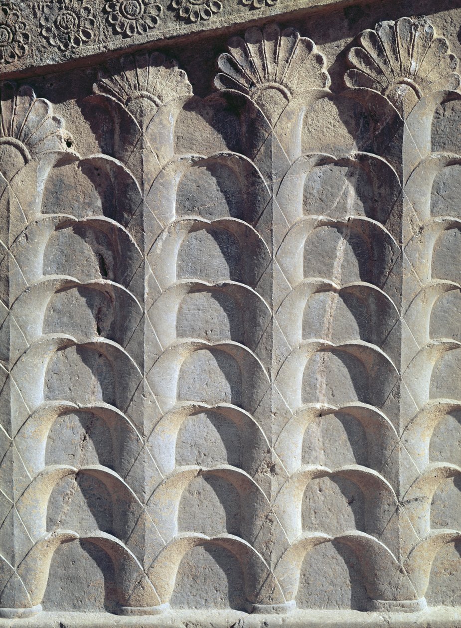 Dekorativt relieff fra østtrappen til Apadana (Audience Hall) Achaemenian period, 550-330 f.Kr. av Persian School