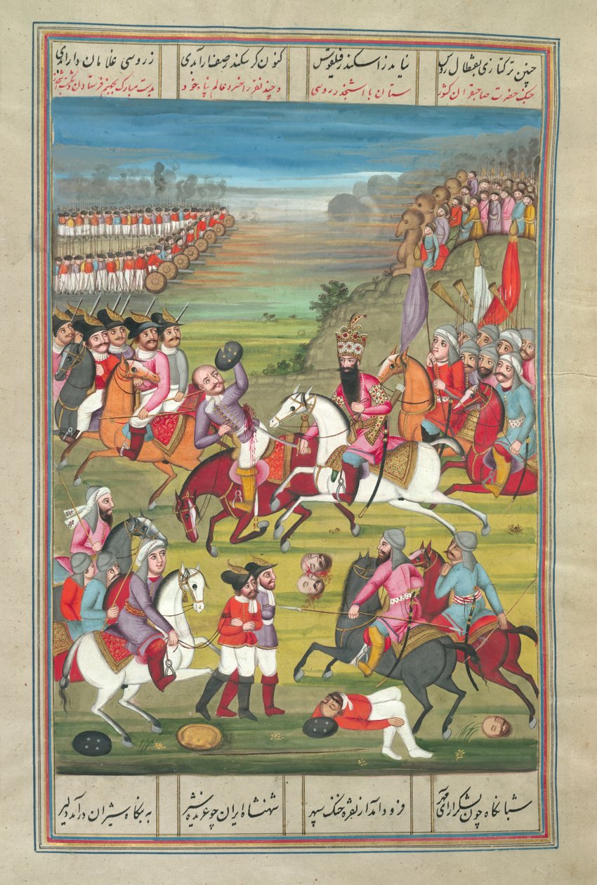 Fath Ali Shah drepte en russisk general, fra 