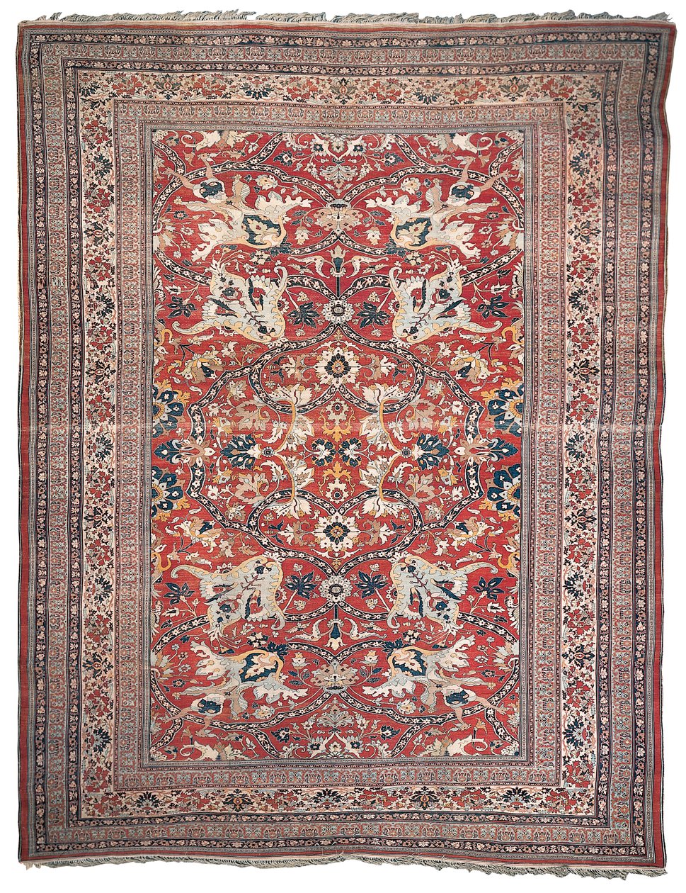 Heriz-teppe, Nordvest-Persia, tredje kvartal av 1800-tallet av Persian School