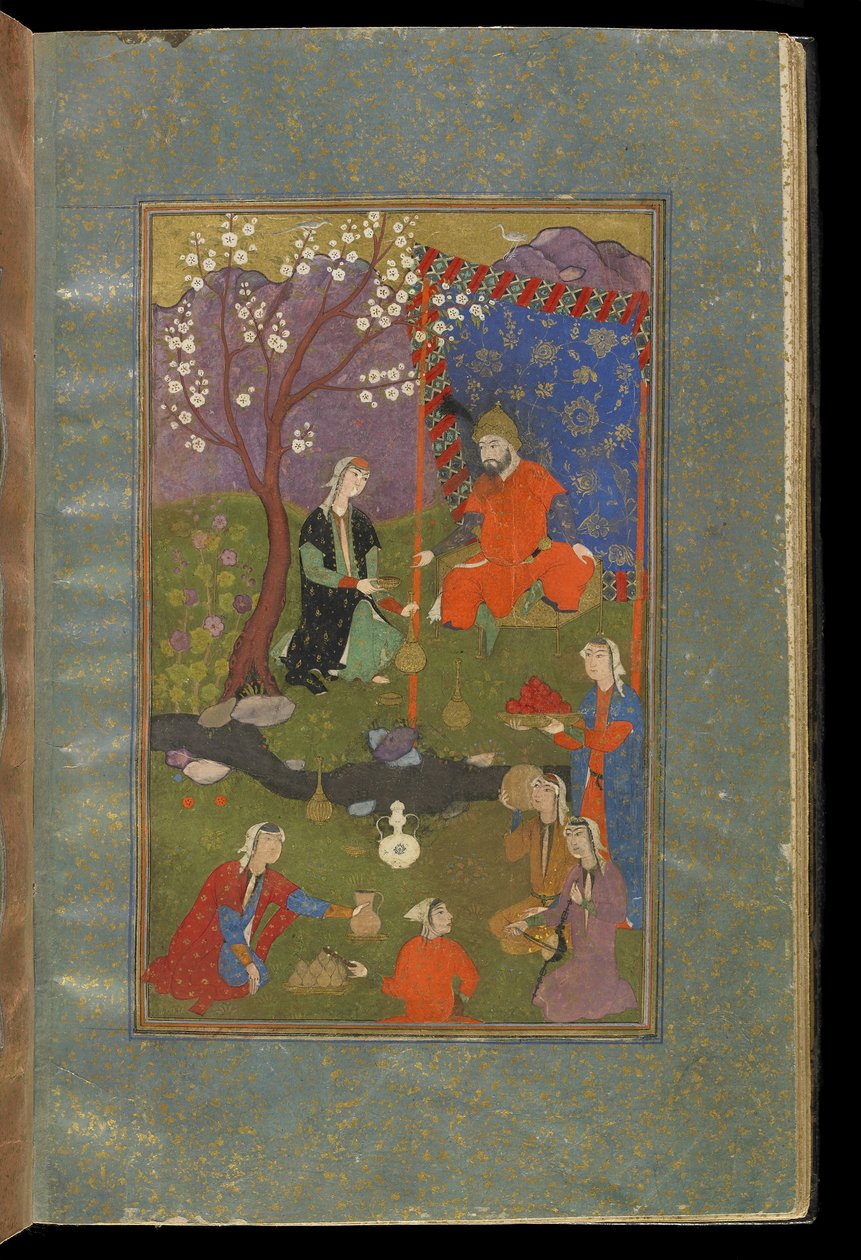 Jamshid i Khurshid, ca. 1600 av Persian School