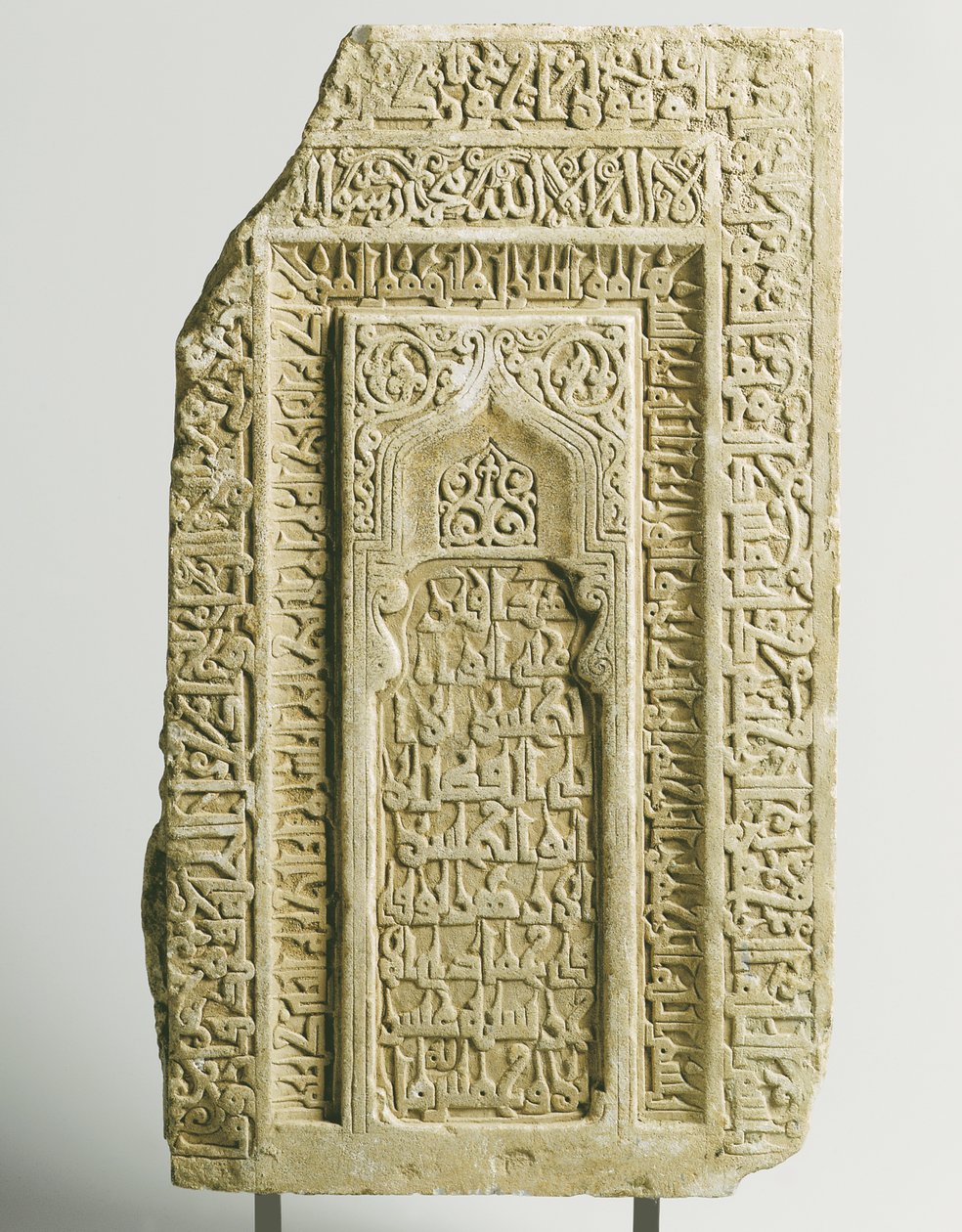 Seljuk utskåret gravstein, Yazd, Sørøst-Iran, 1122 av Persian School