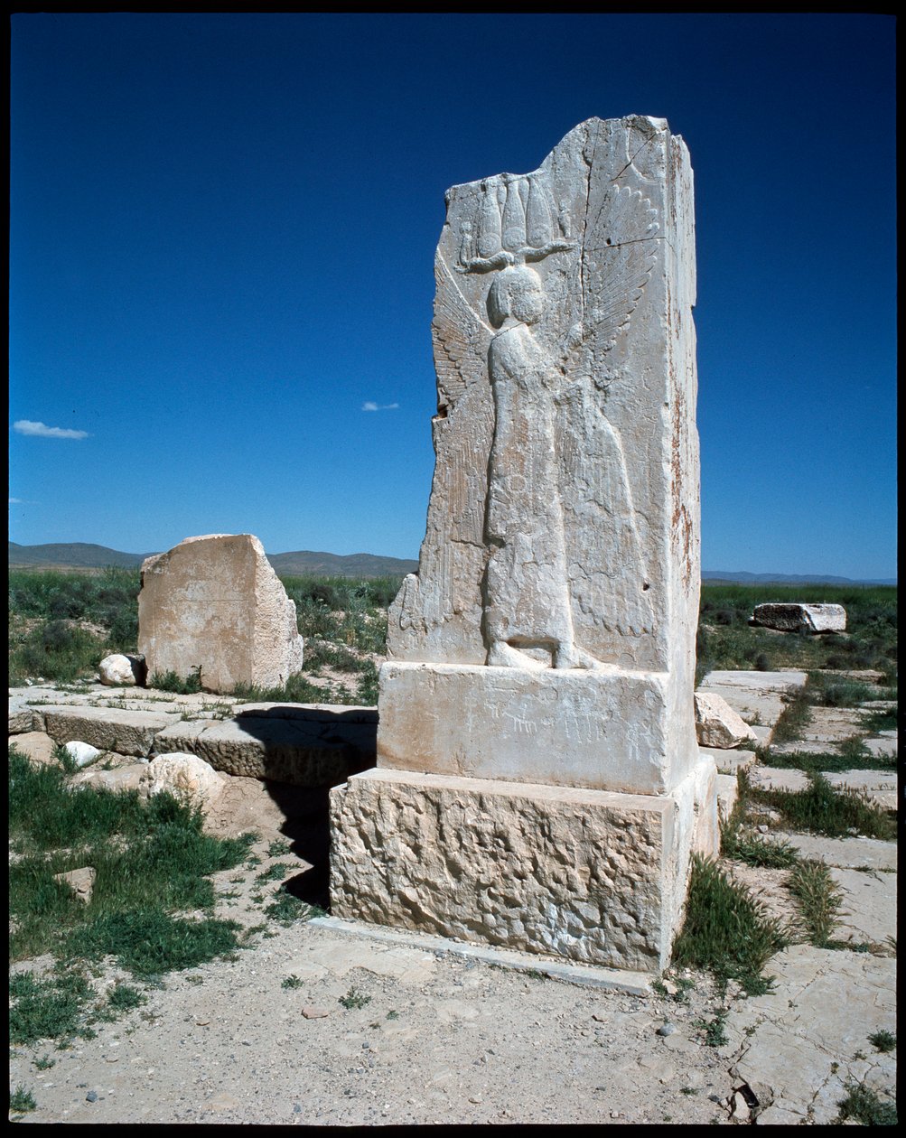 Sstele av Kyros den store av Persian School