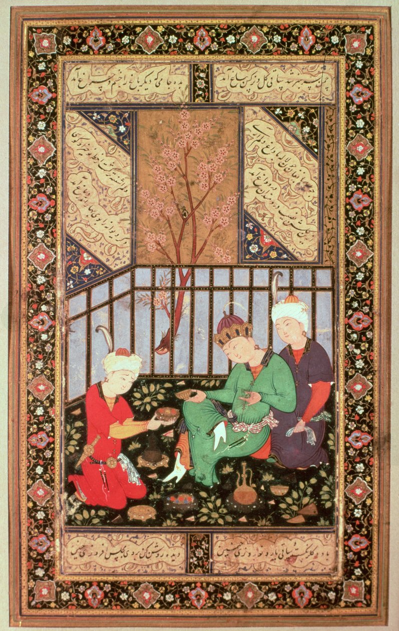 Teseremoni, 1560-70 av Persian School