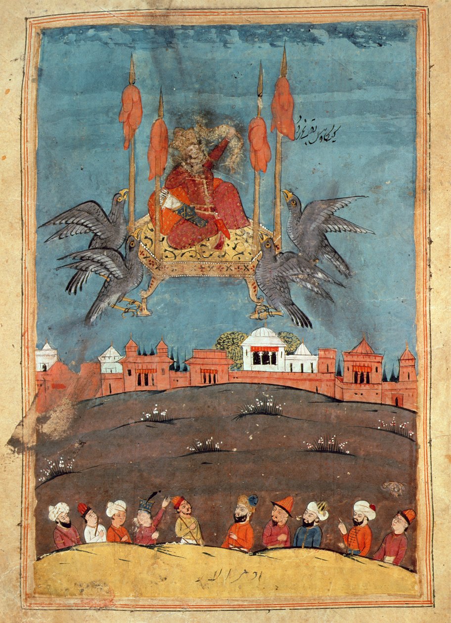 The Flying Carpet, fra diktet 