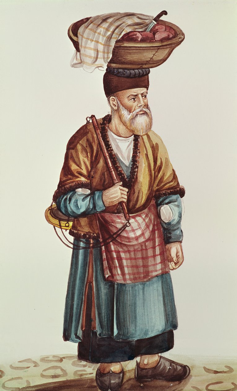 Gateselgeren (wc på papir) av Persian School