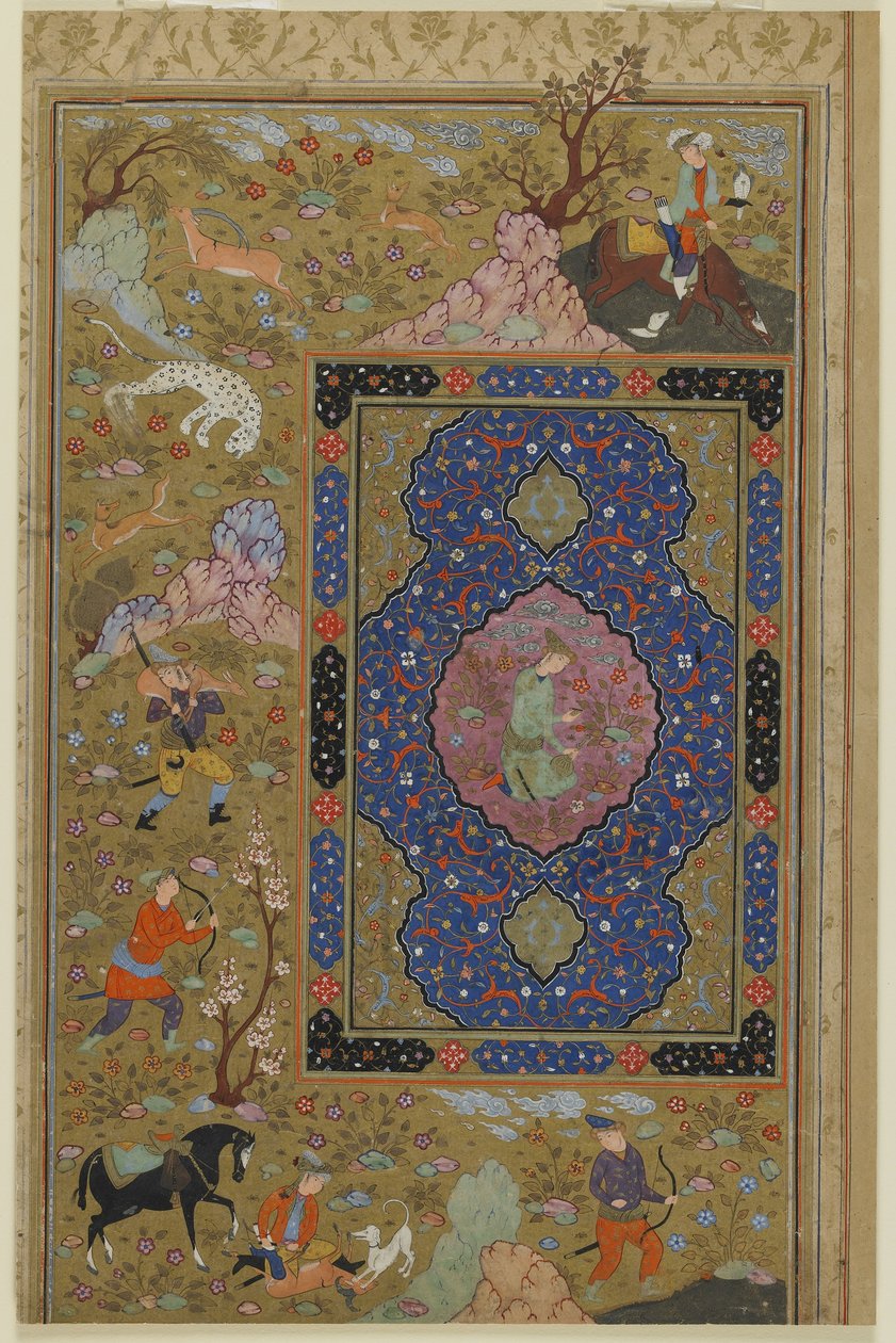 Ung mann, ca. 1590-1610 av Persian School