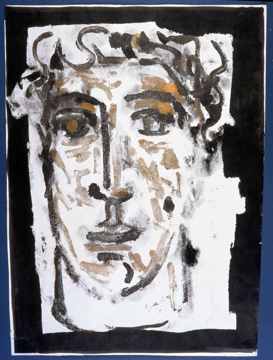Head, 1992 (monoprint) av Peter Davidson