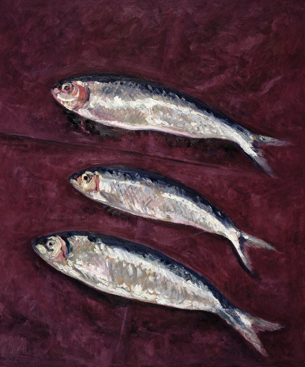 Tre fisk, 1997 av Peter Davidson