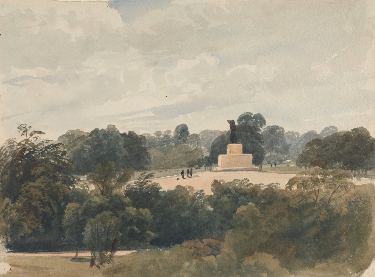 Achilles -statuen, Hyde Park, London av Peter de Wint
