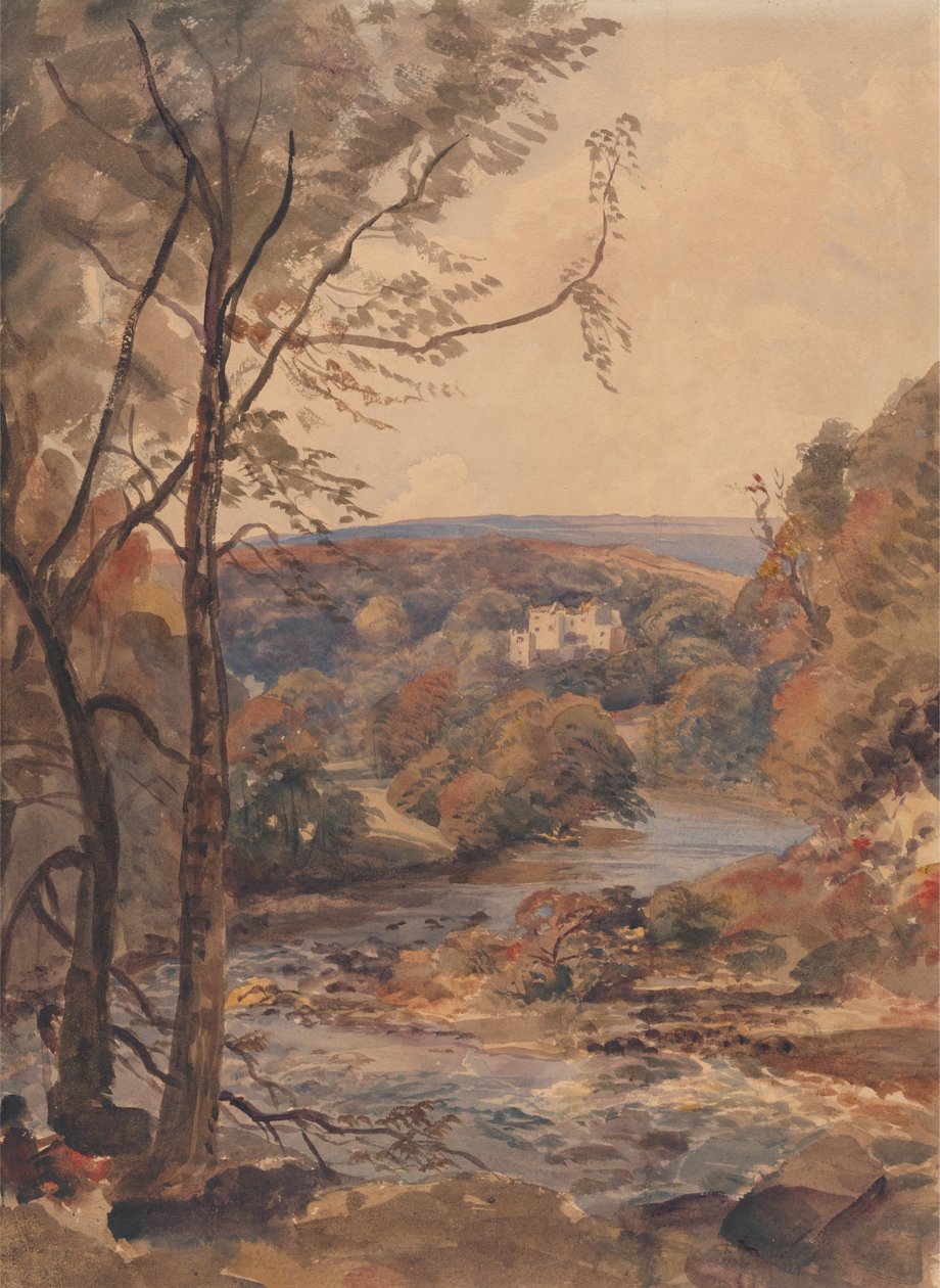 Barden Tower, Yorkshire av Peter de Wint