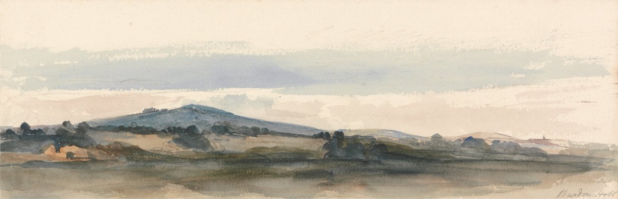 Bardon Hill, Charnwood Forest, Leicestershire av Peter de Wint