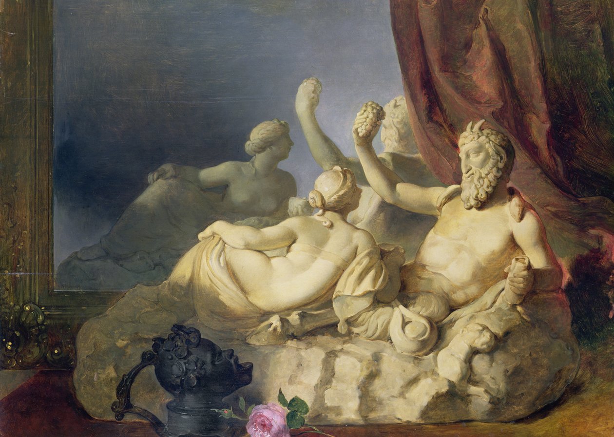 Pan og en nymfe av Peter Fendi