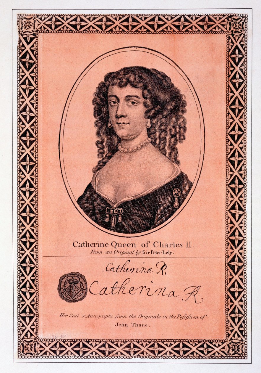 Katarina av Braganza, dronning av Charles II av Peter Lely