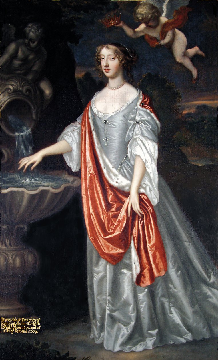 Diana Bruce, grevinne av Rutland av Peter Lely
